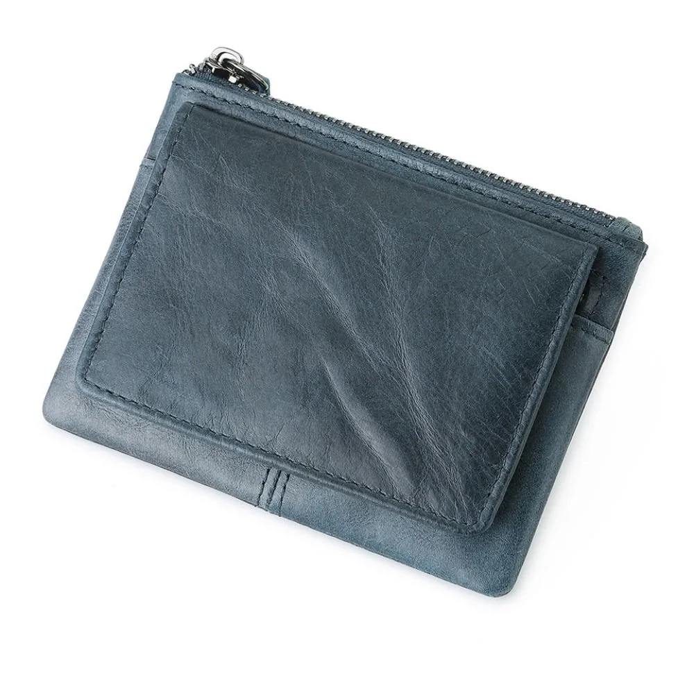 الحد الأدنى قصيرة محفظة تتفاعل البسيطة الجلد الحقيقي عملة المحفظة متعددة بطاقة مقعد حامل بطاقة ضئيلة النساء