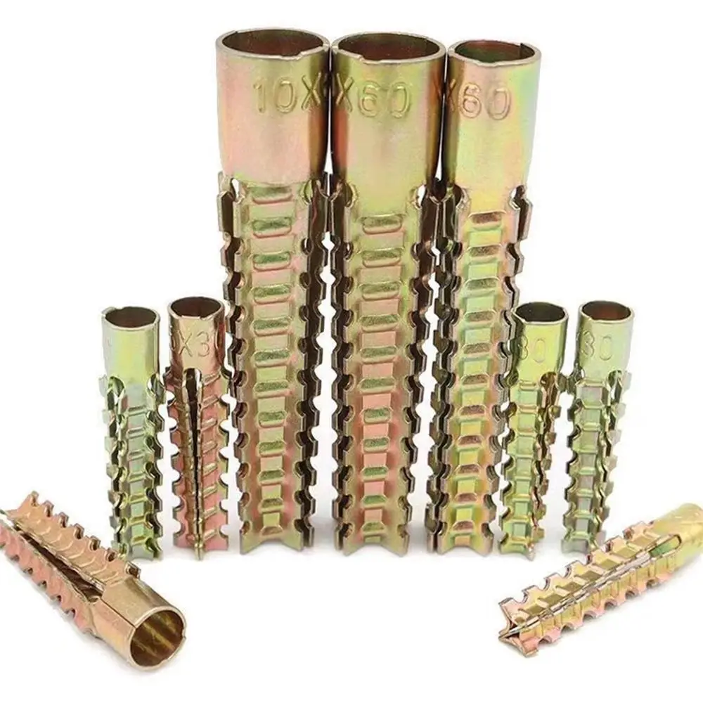100/150Set M6 M8 أنبوب توسيع معدني الأنابيب الذاتي الحفر الربط المسمار تشكيلة كيت الحفر المكونات منع فضفاض #2