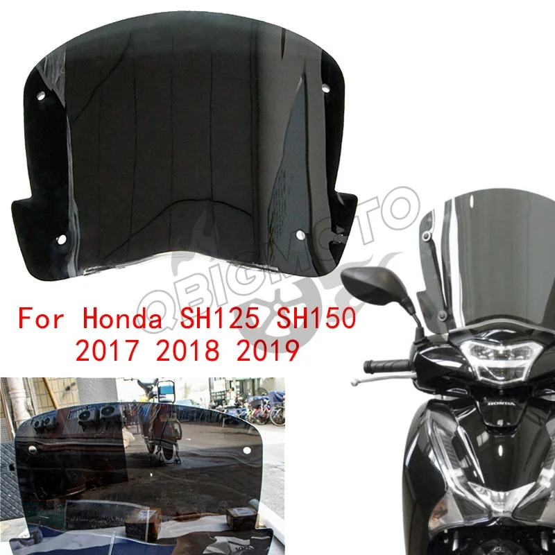 Motorrad-Windschutzscheibe für Honda SH125 SH150 SH 125 150 SH-125 SH-150 2017 2018 2019