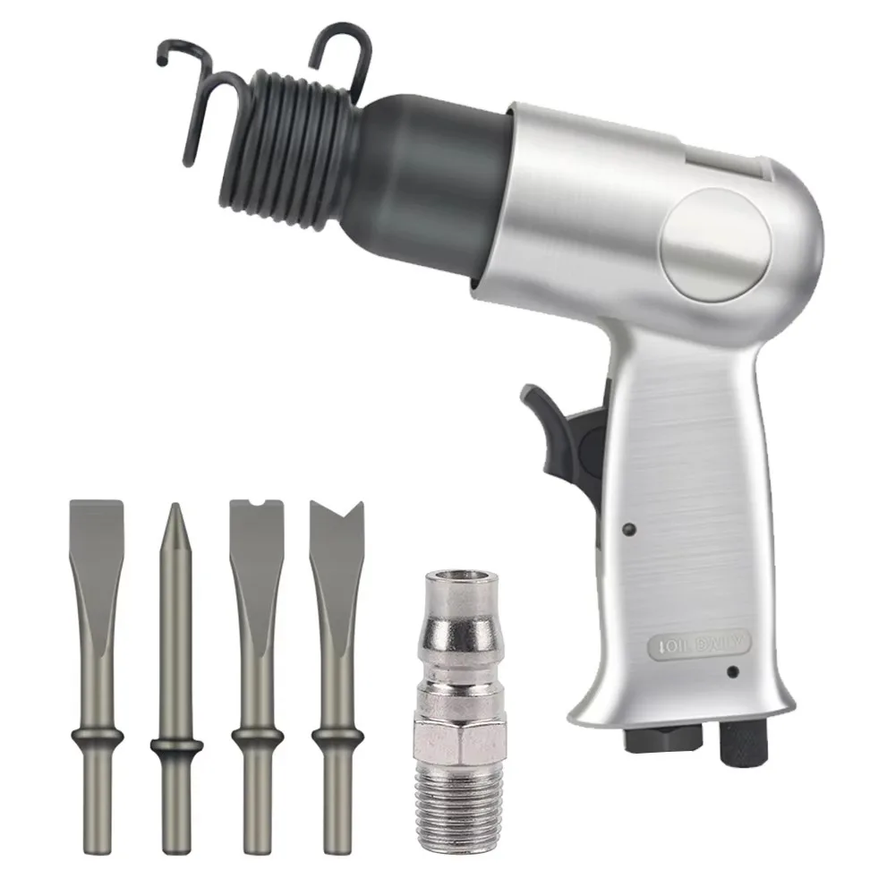 

Rust Remover Air Hammer Powerful Industrial Pneumatic Shovel Pick Straight Type Comfortable Handle Strong Impact Shovel