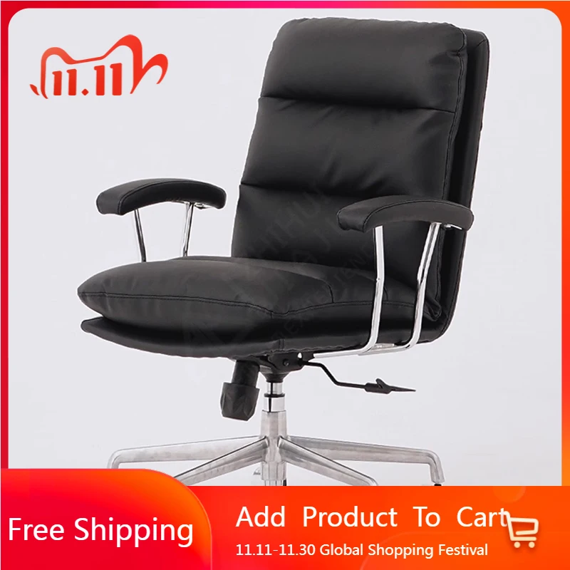 

Comfortable Desk Office Chair Modern Mobile Luxury Swivel Office Chair Backrest Conference Student Silla Oficina Home Furniture