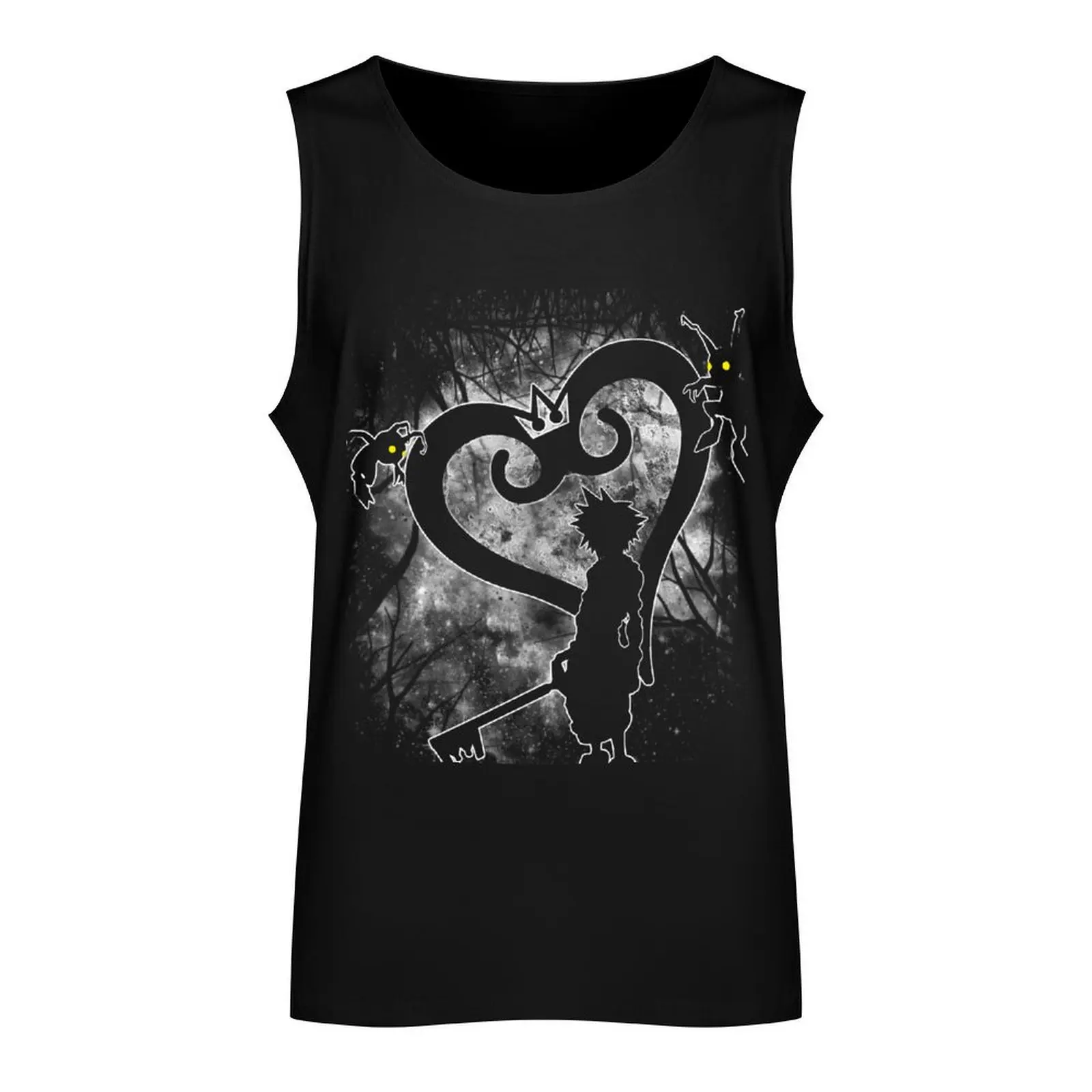 The keyblade chosen one. Tank Top vests for men T-shirt male Working vest bodybuilding men clothes