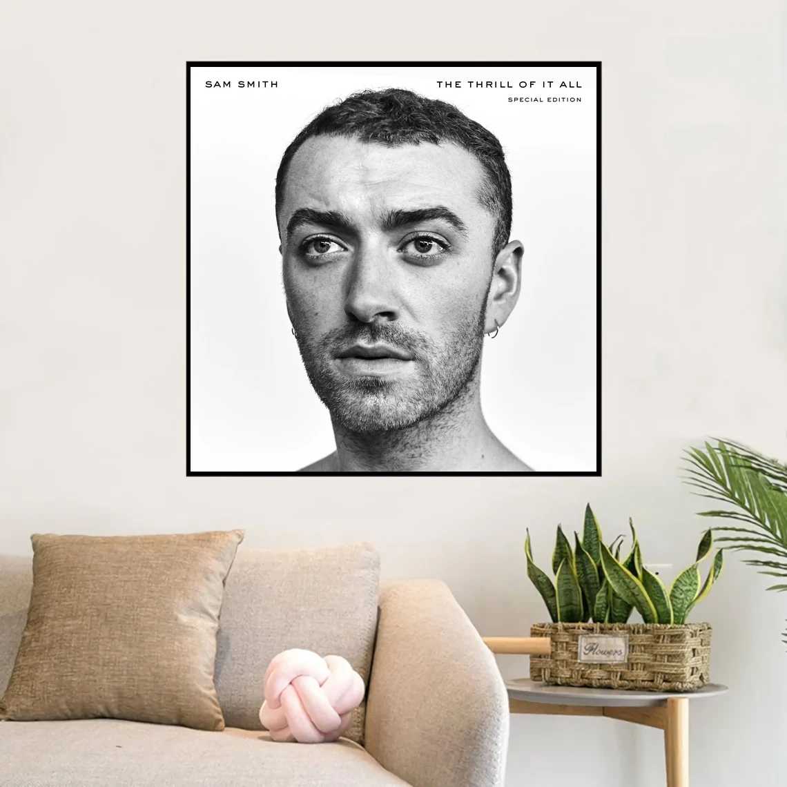 Sam Smith The Thrill Of It All Music Album Poster Canvas Art Print Home Decor Wall Painting ( No Frame )