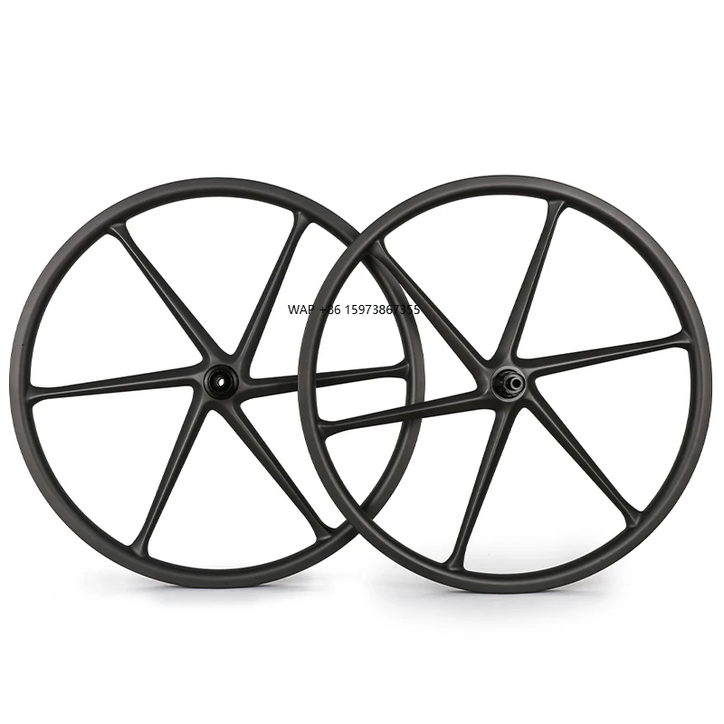 

Carbon 6 Spoke Monocoque Wheel for Gravel Bike/MTB Bike/Road Bike/Ebike