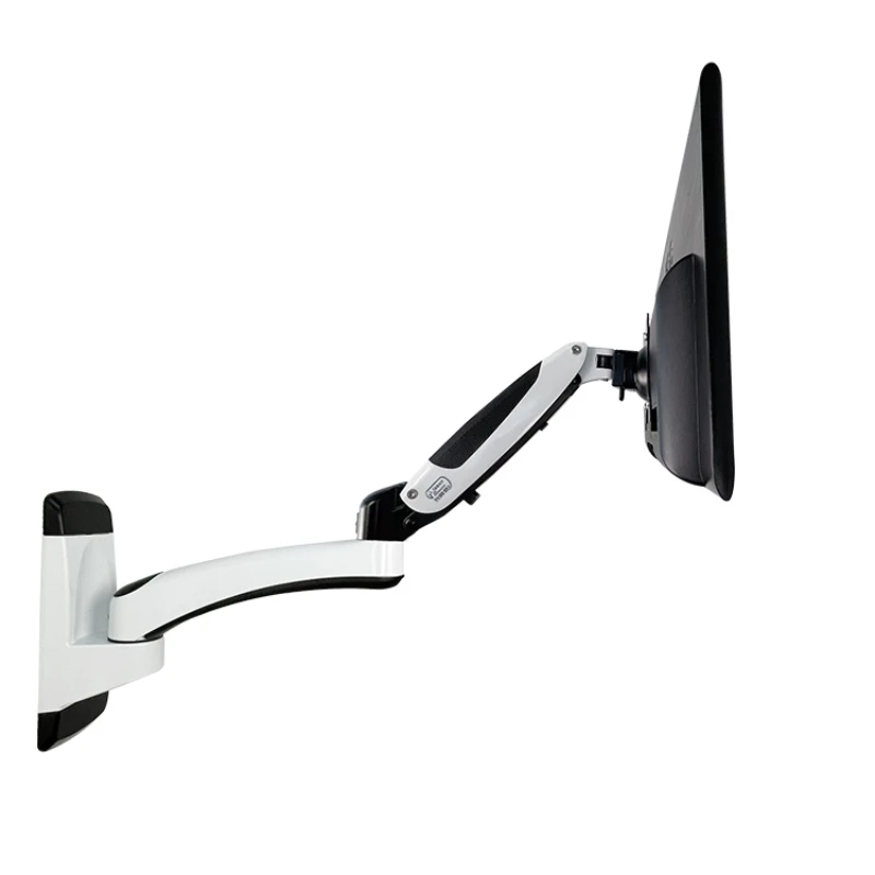 The product can be customized. Wall mounted monitor bracket Wall mounted monitor screen bracket Telescopic rotating