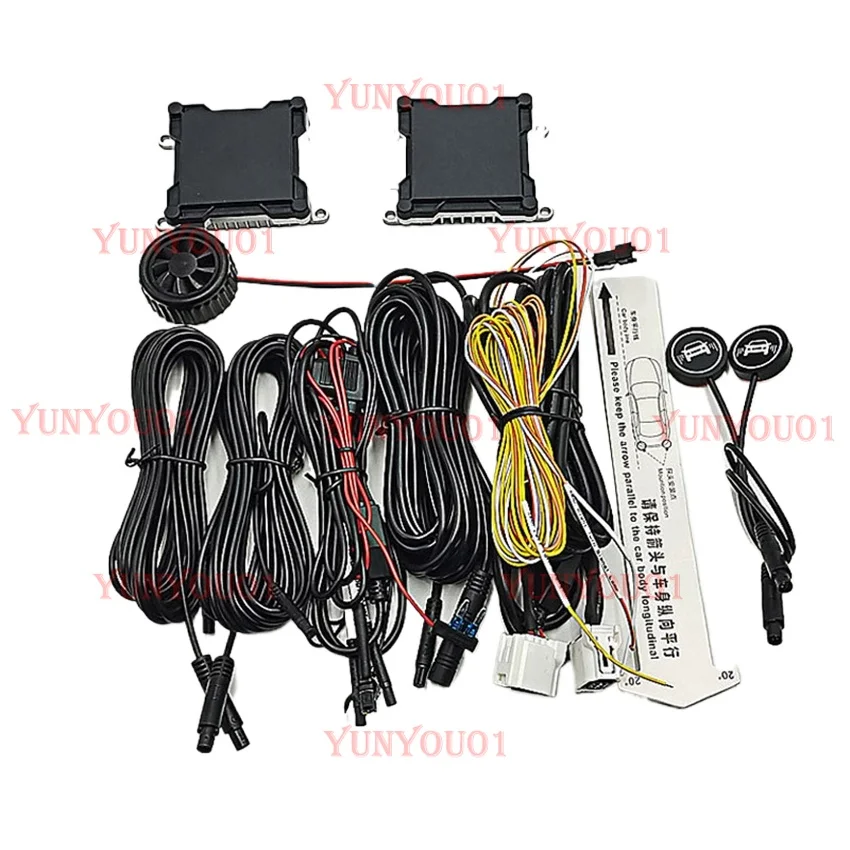 

77GHz-H1 Millimeter Wave Radar for Car Blind Spot Monitoring 50 Meter BSD Lane Change Assist Reversing Radar for Cars 9-16V