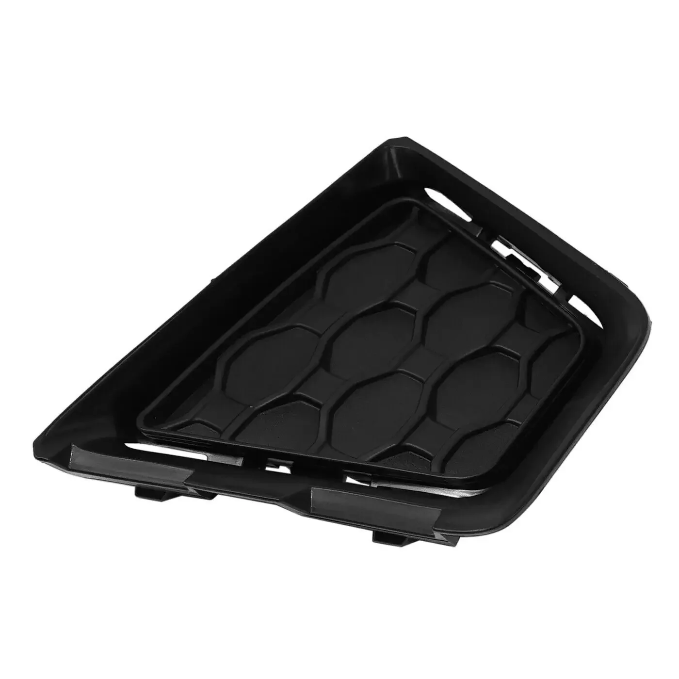 เหมาะสำหรับ JEEP RENEGADE ฝาครอบไฟตัดหมอกคู่กับกรอบสีดำหรือโครเมี่ยมเล็มคนขับ6VP53LXHAA 6VQ41TZZAA ด้านข้าง