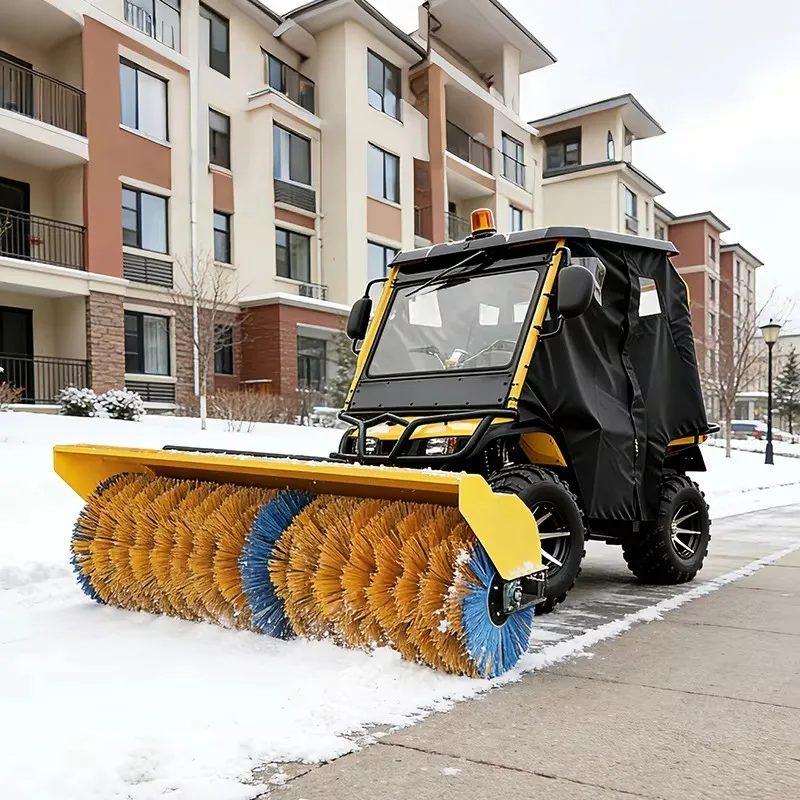 Customized Outdoor Snow Plowing Machine Snow Clearing Trucks Canadian Russian Quad Industrial Snow Plow