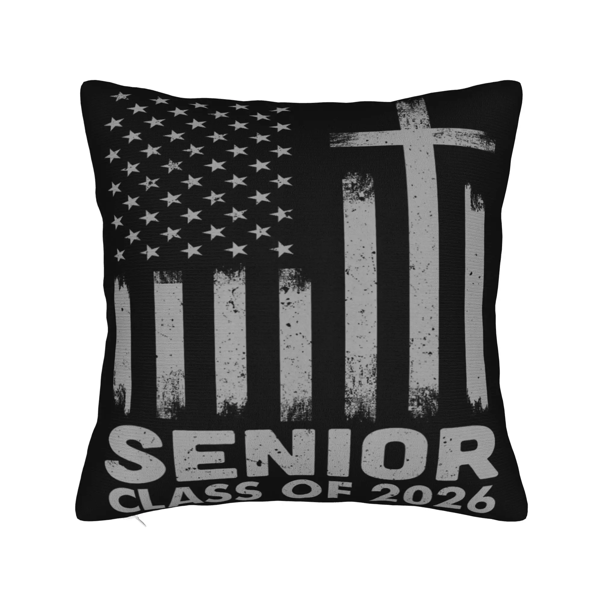 Class of 2026 Senior Graduation Pillow Cover Accessories Printed Cushion Cover Decorations  Pillow Case Cover Home Multi Size