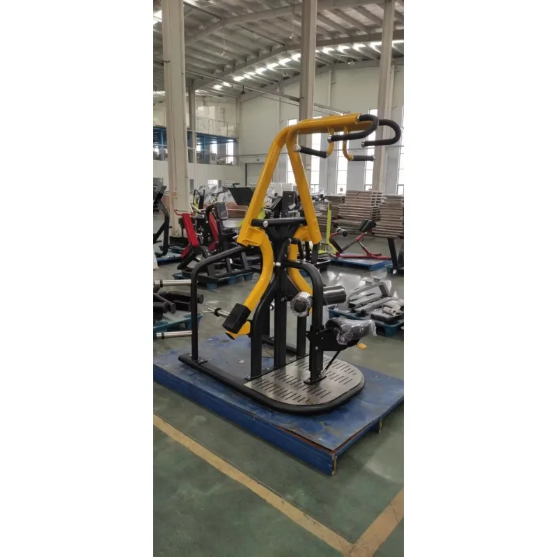 Fitness Plate Loaded  Bodybuilding Machine Commercial Lat Pulldown Gym Equipment