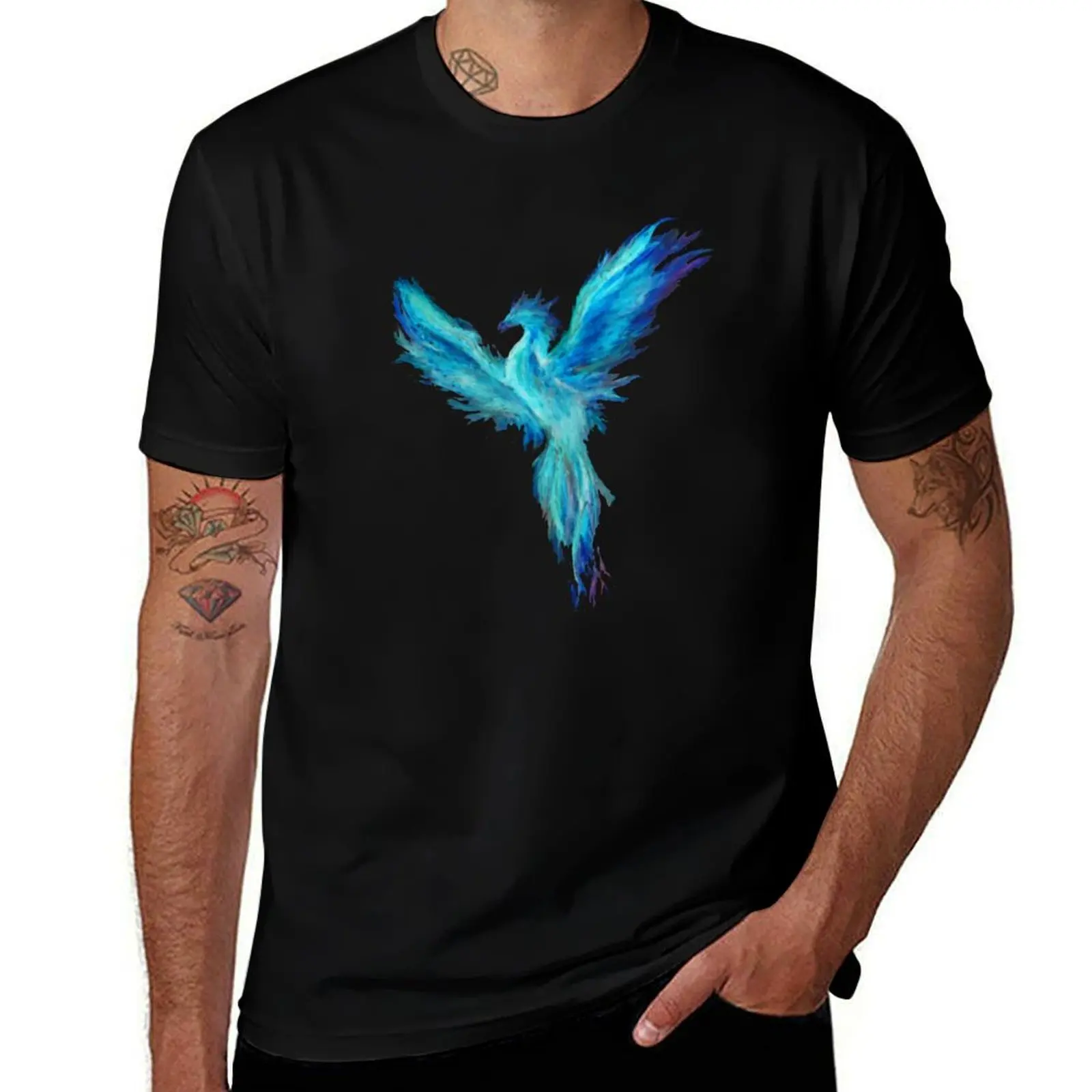 

Blue Pheonix T-Shirt Casual Light Summer Short Sleeve Top