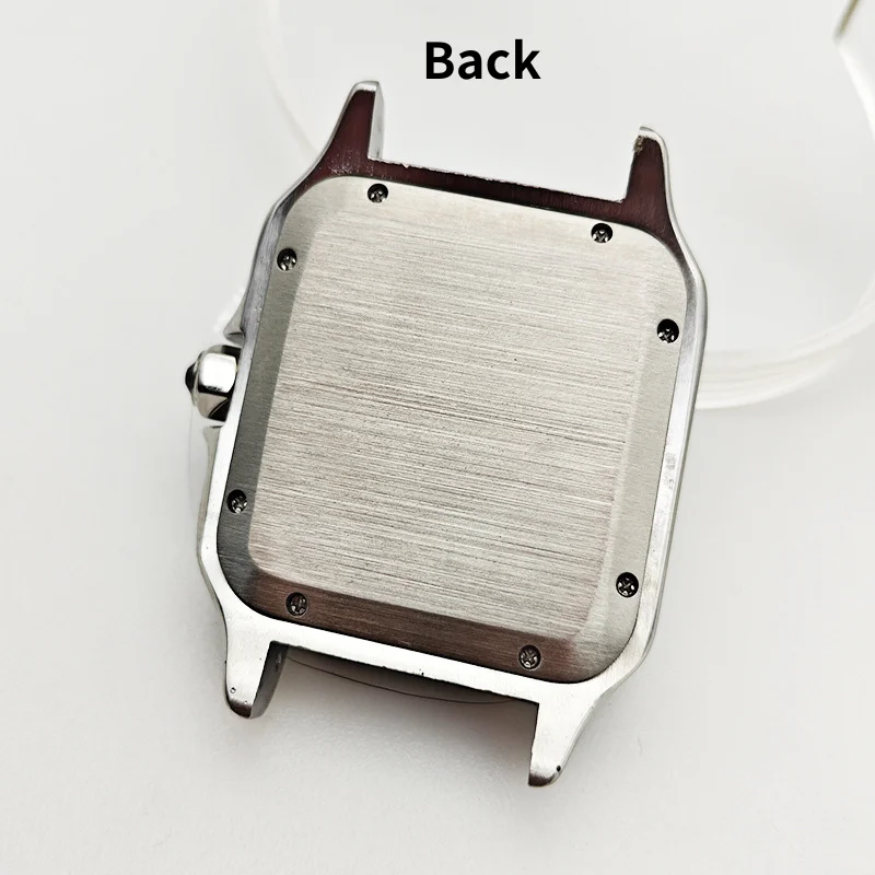 Accessori di ricambio per cassa dell'orologio SANDOZ compatibili con la cassa in acciaio con movimento Miyota NH35 e vetro zaffiro