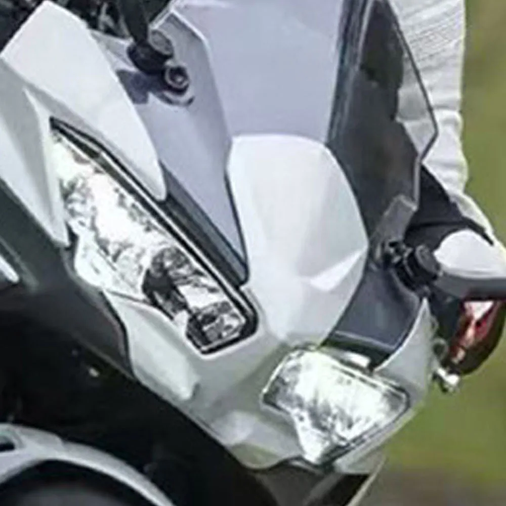 For Kawasaki Ninja 650 2020-2023 Motorcycle Front Headlight Cowl Nose Fishtail Panel Fairing Cover Accessories