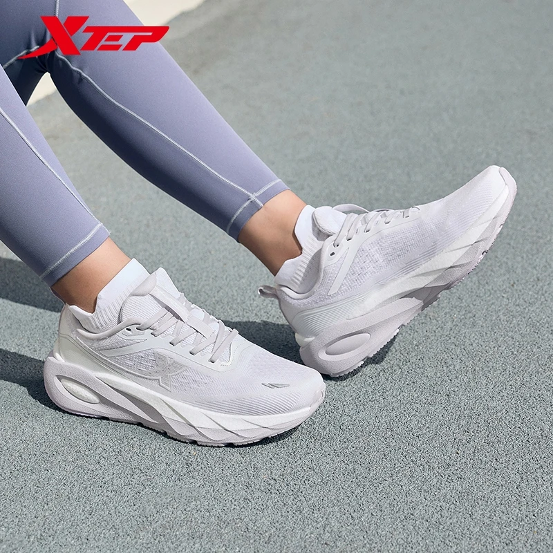 Buty do biegania Xtep Lingbu 2.0 damskie 2024 wiosna ACE wsparcie pióro pianka buty sportowe stabilność zaawansowane trampki 875118110002