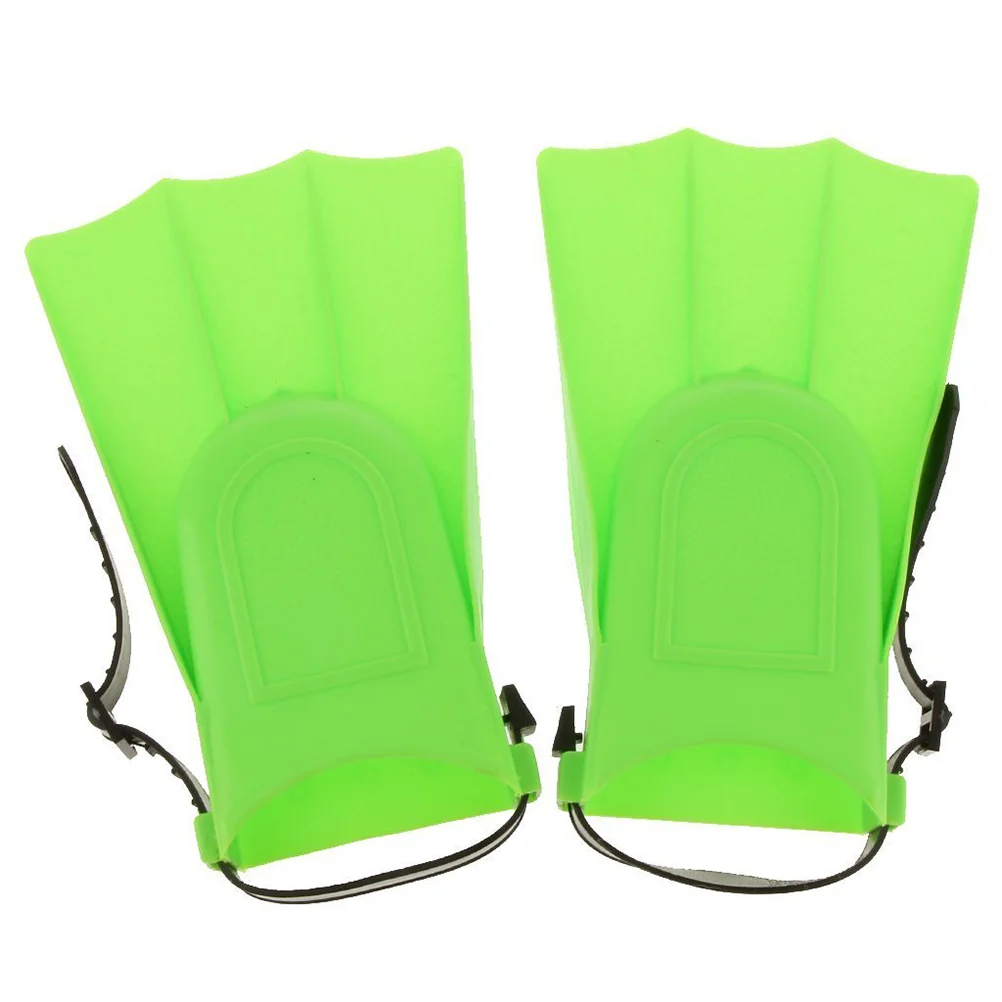 

Kids Adjustable Flippers Fins Swimming Diving Learning Tools (Green) Snorkeling fins adjustable fins Diving flippers