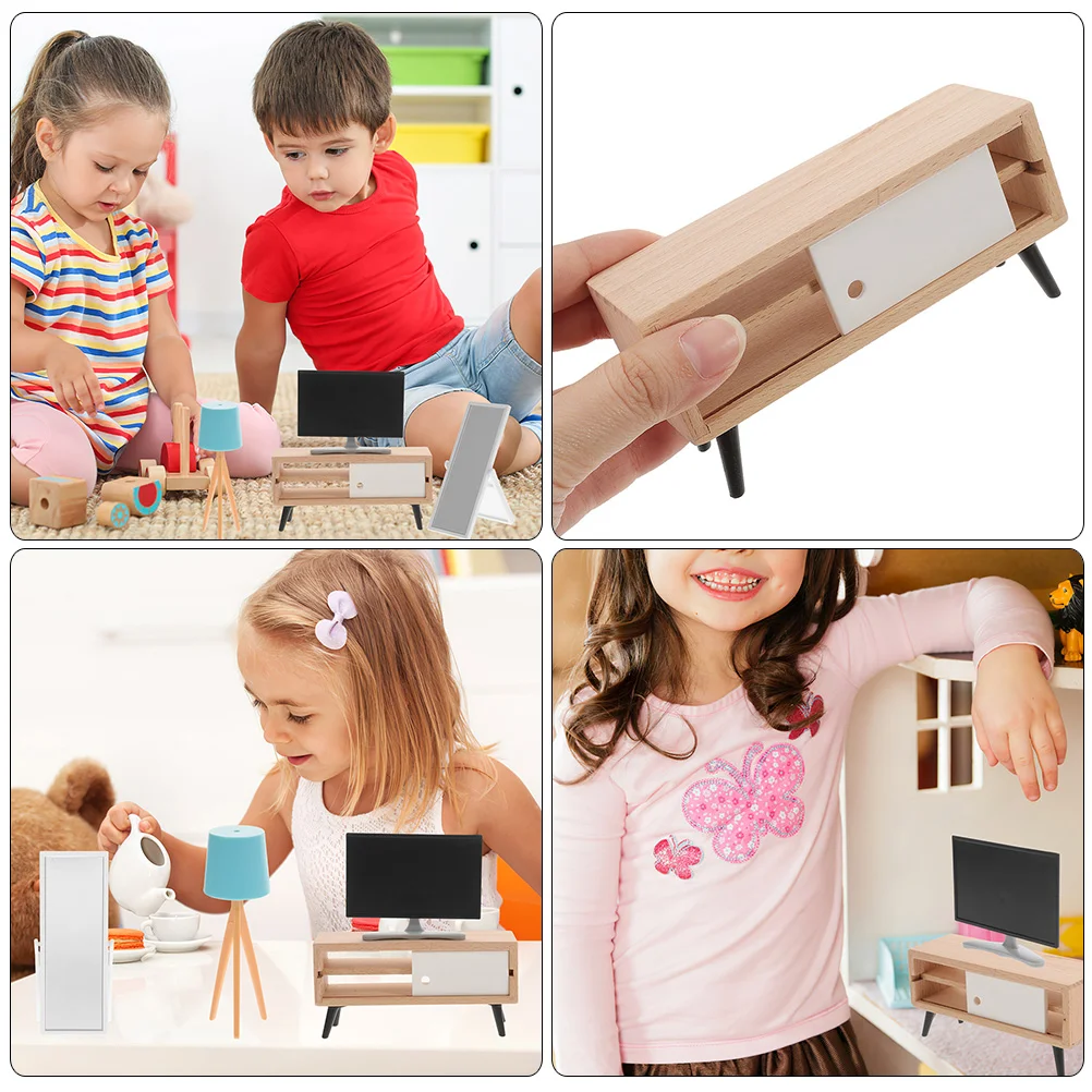 Forniture per la casa Mini accessori per la camera da letto Decorazioni per mobili per la casa Modello in miniatura per bambini Casa delle bambole