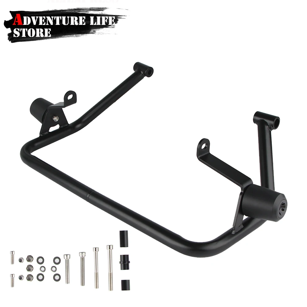 

For Trident 660 Trident660 2021 2022 2023 Motorcycle Engine Guard Crash Bars Stunt Cage Protector Fuel Tank Frame Protection