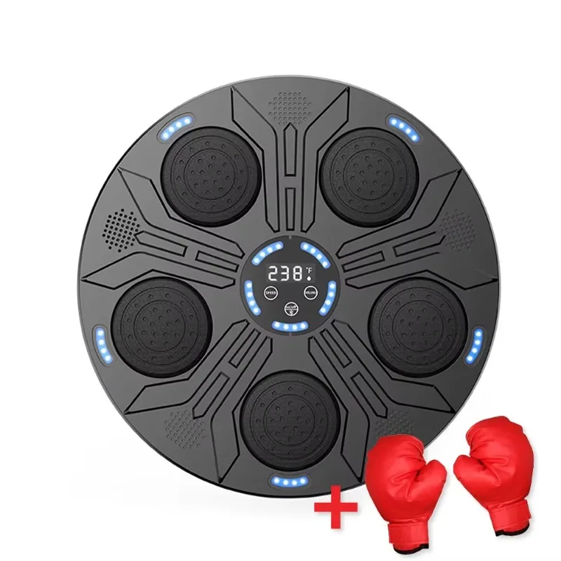 Transformer Sport Training Equipment Boxing Machine Rhythm Smart Bluetooth Boxing Target Wall Target With Boxing Loves