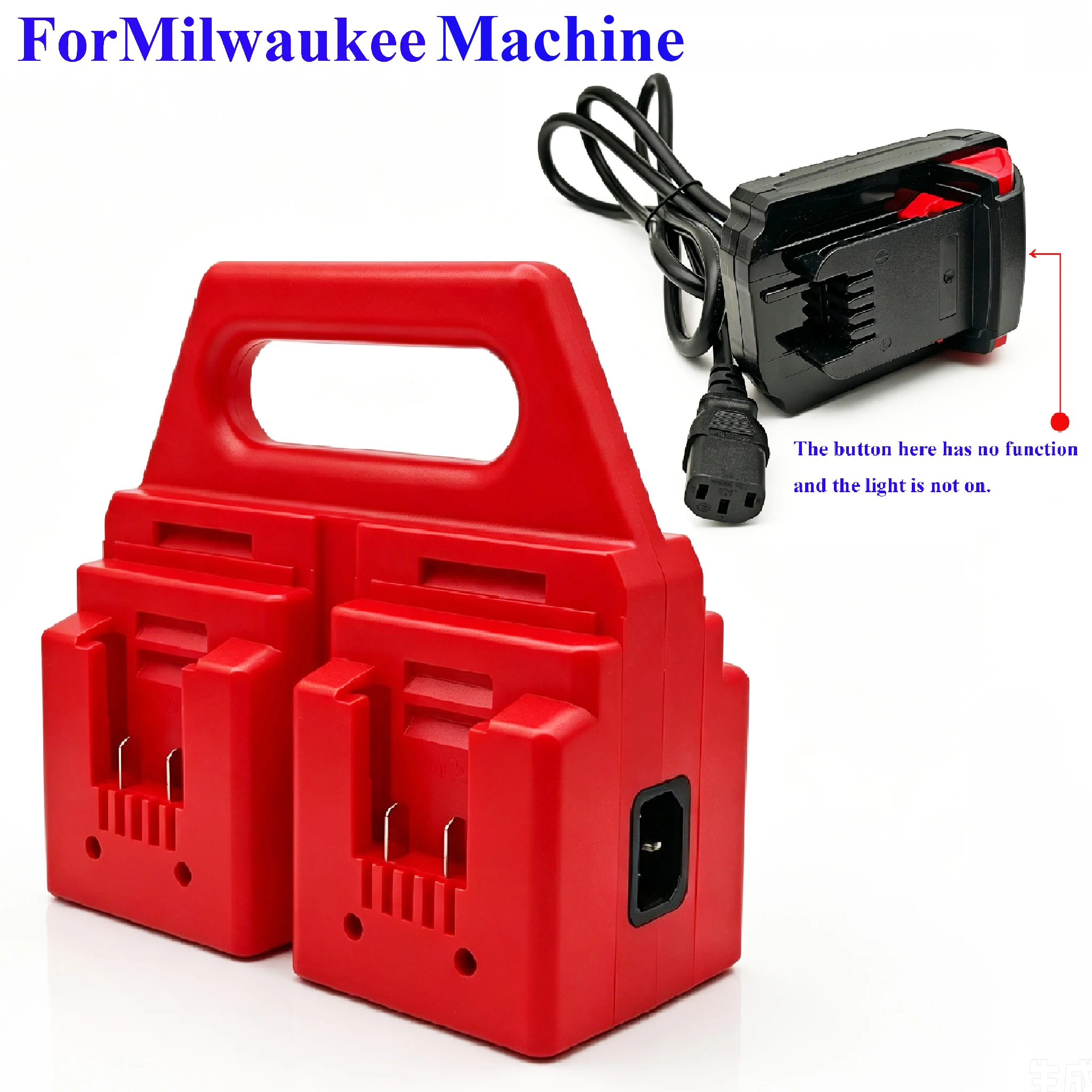 Kabelsplitter, verlängerter Leitungs-Gewichtsreduzierer-Adapter für Worx Lithium-Batterie, für DeWALT, für Milwaukee, für M18, für LXT-Maschine – Detail 14