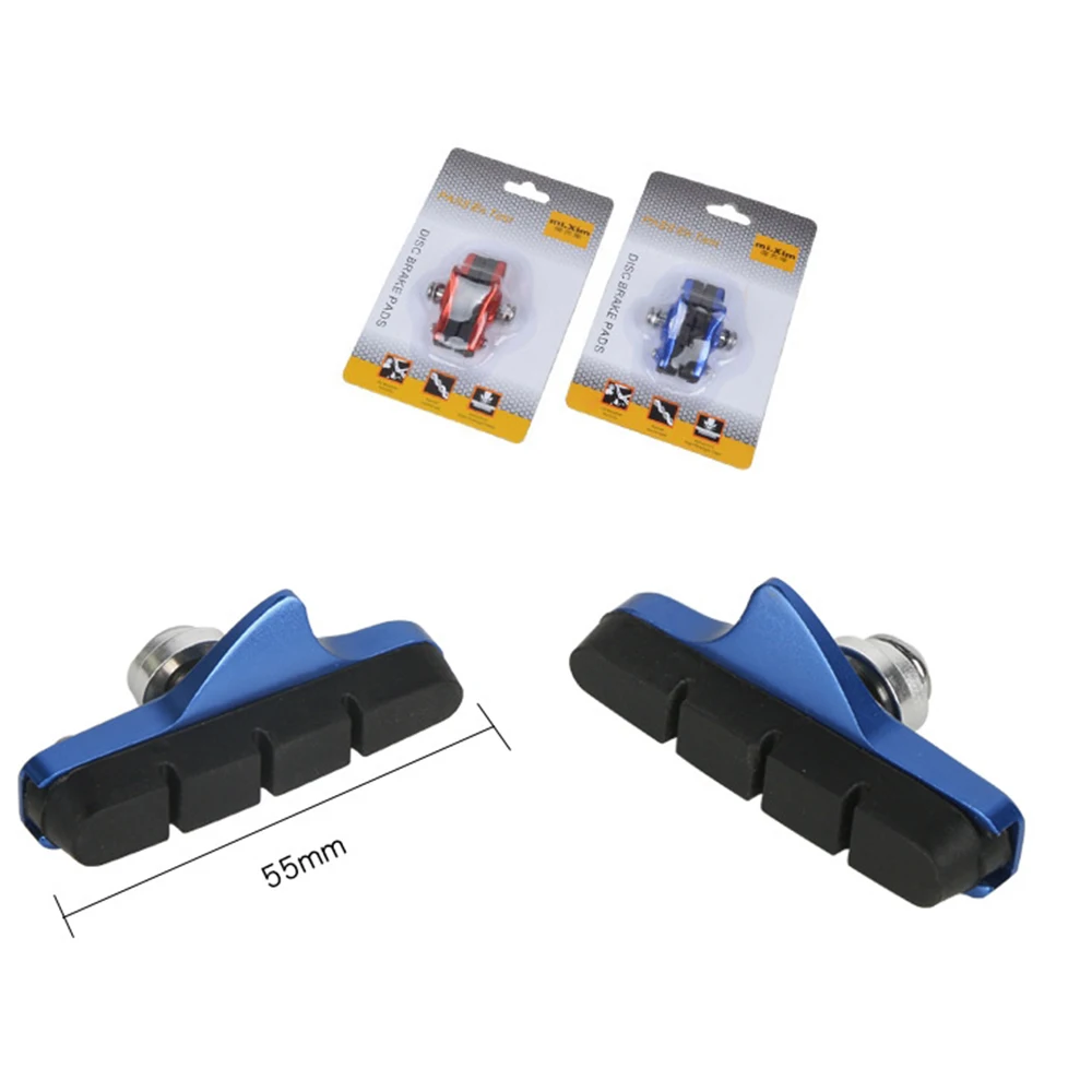 C-Brake Brake Pads Cycling Parts Replacement Road bike Rubber brake Wear-resistant 1 pair Bicycle Bike Practical image 3