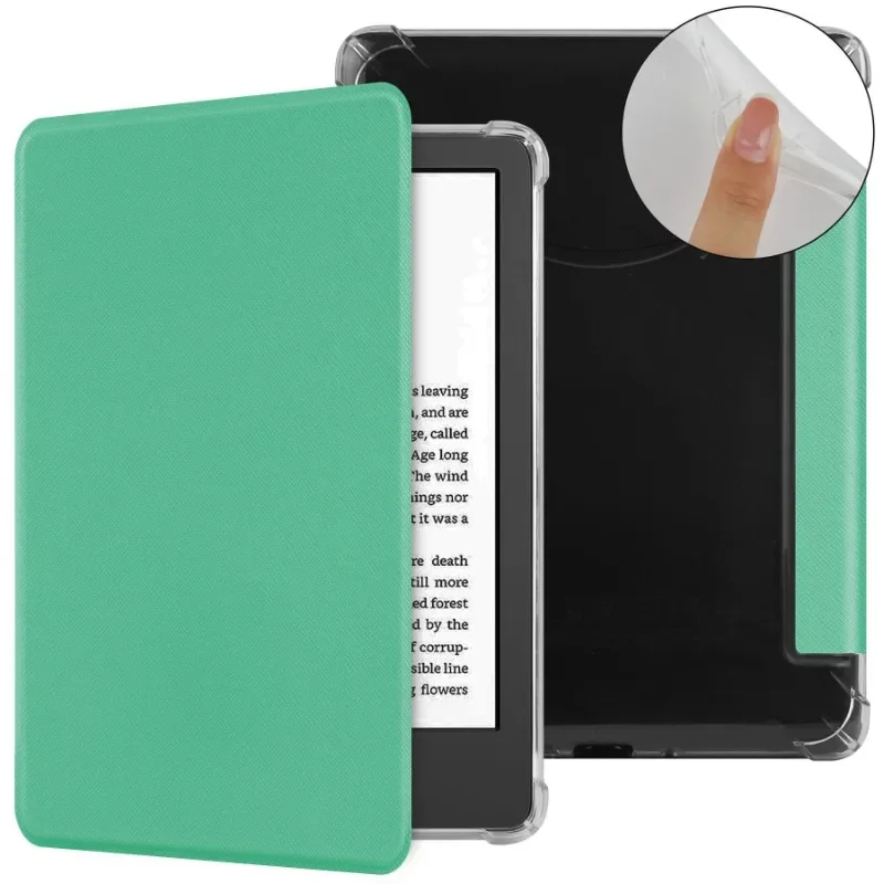 

For 2024 Kindle Paperwhite 12th Gen (SA568B / 569P) 7-inch Transparent Soft-shell TPU E-Books Case