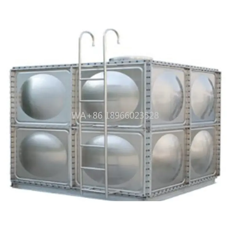 

Treatment Equipment Water tankStainless Steel Round square Water tank Customized Raw Water