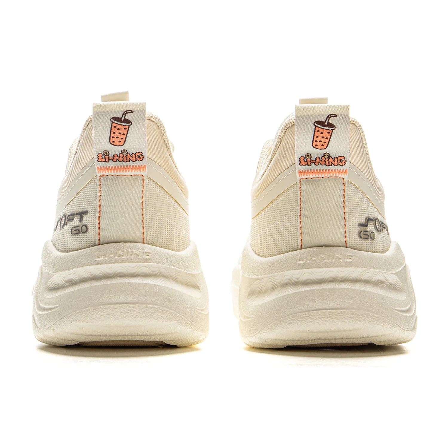 Li-Ning Women's Soft Go 2 Lifestyle Sneakers with Comfort Cushioning