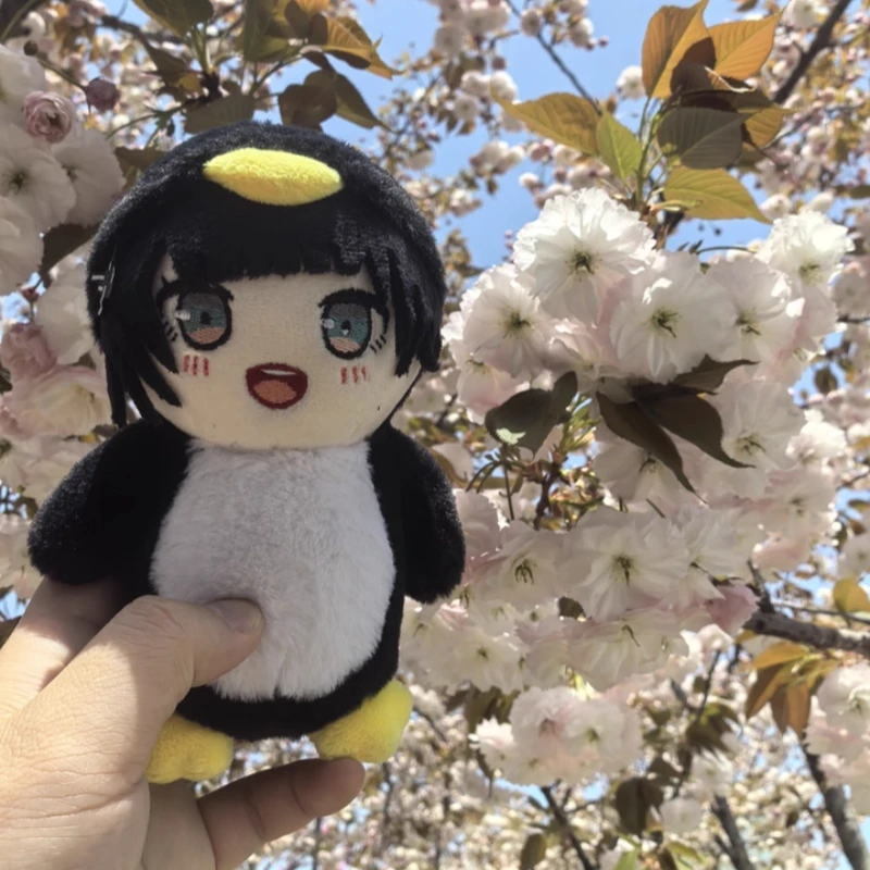 

Cute Penguin Plush Toy Soft Stuffed Pendant Administrator Ornament For Bag Decoration Home Table Display For Anime Adult Fans