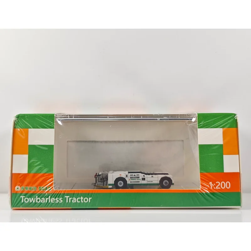 

JC Wings масштаб 1/200 Eva Air Ground Service, трактор из сплава, аксессуары для аэропорта, декоративный дисплей