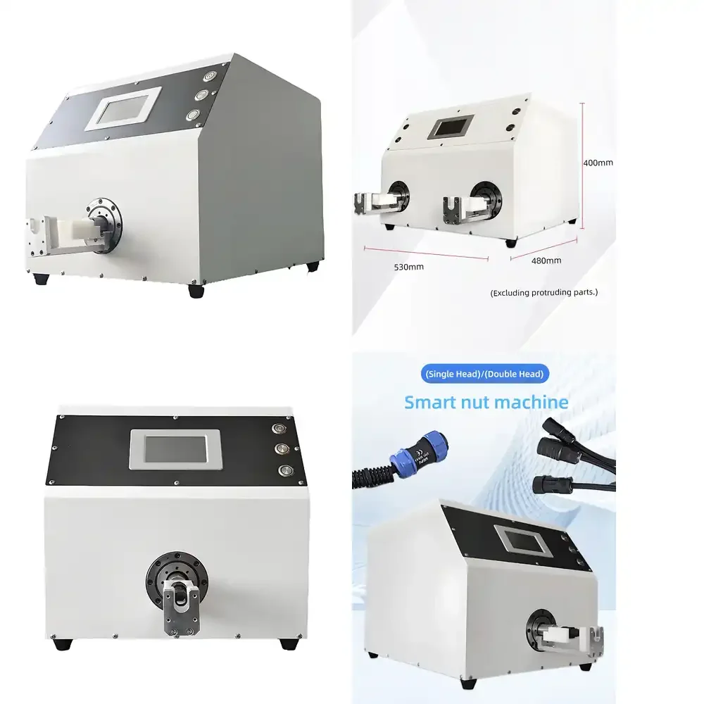 

Single and Double Head Automatic Nut tighten Fastening Machine Small screw Nut Machine can be reversed