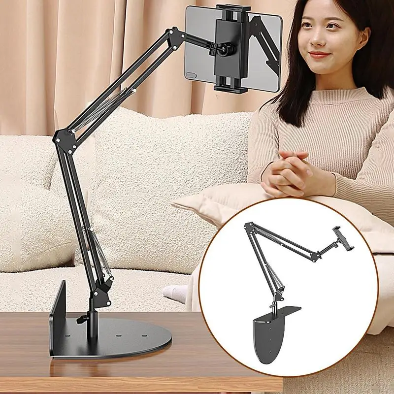 

Retractable Concealed Bedside Phone Tablet Holder Flexible Mobile Phone Stand Lazy Tablet Holder Desktop Insertable Slit Desk