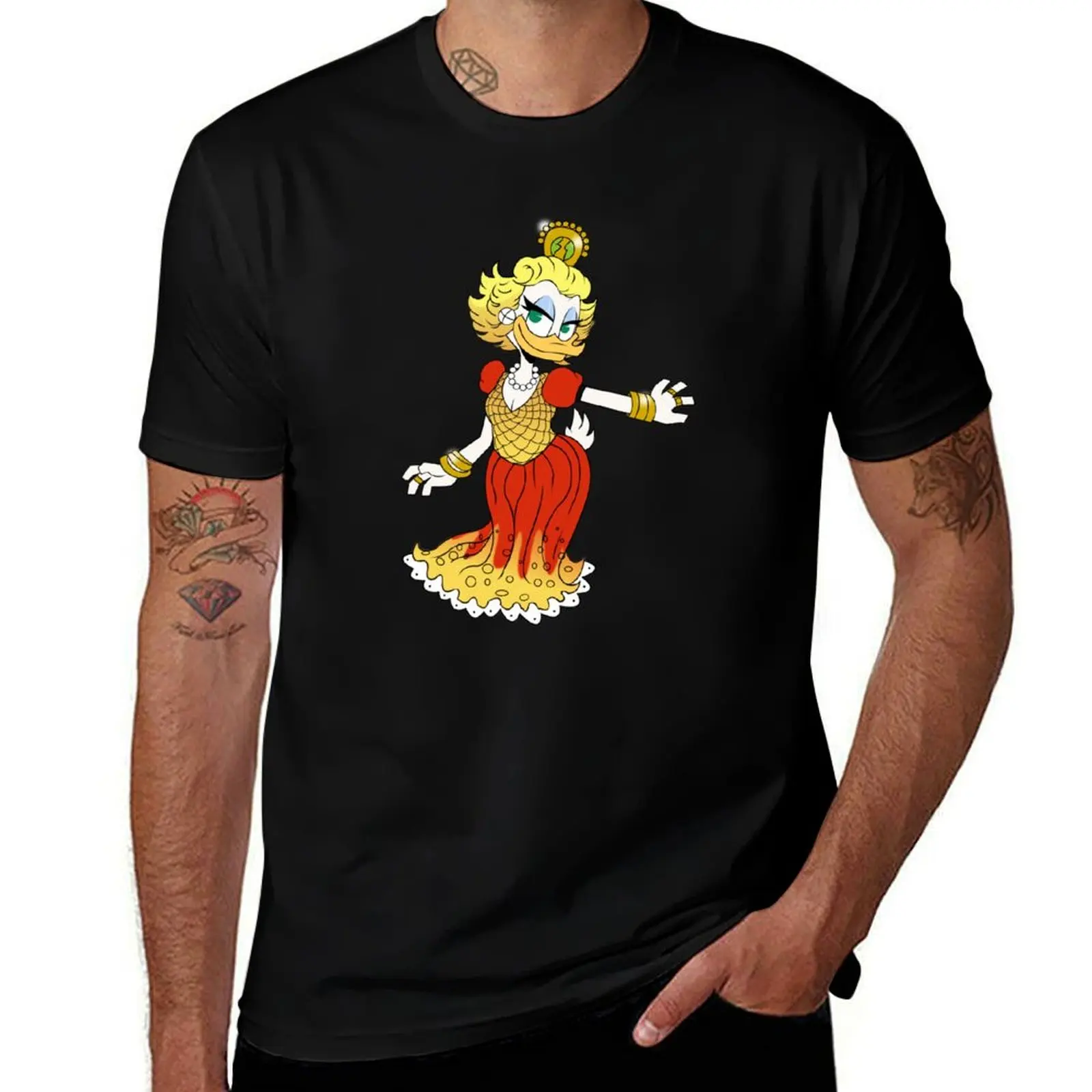 Glittering Goldie T-Shirt Light Athletic Short Sleeve Tee Shirt T-Shirt