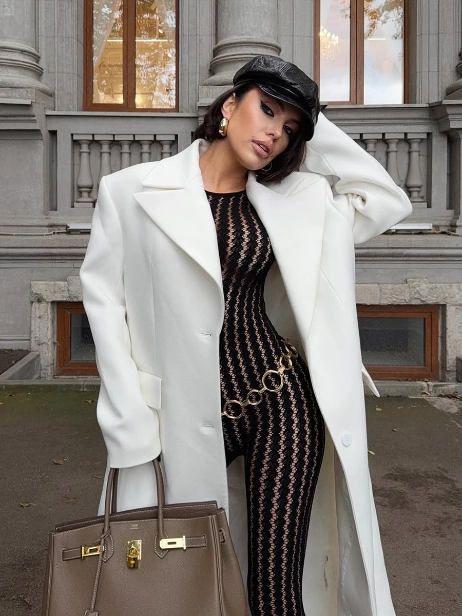 KKX Sexy épicé rayure broderie moi évider u-ne mince longue Sve combinaison pantalons longs rue Sle jambe droite combinaison