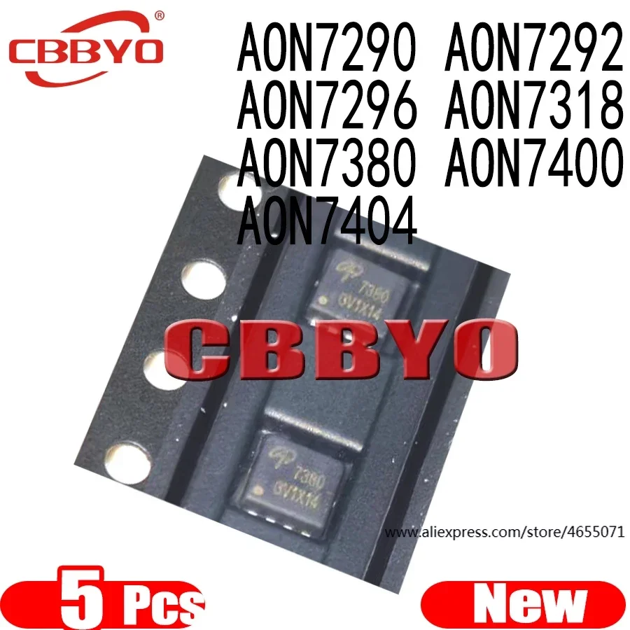 (5 sztuk) 100% nowy chipset AON7290 AON7292 AON7296 AON7318 AON7380 AON7400 AON7404 QFN-8