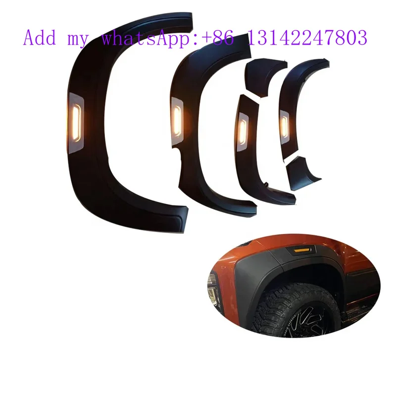 

Брызговики, оптовая продажа, высококачественные пластиковые колесные арки, расклешенные крылья для бровей для L200 2019-2021 гг.