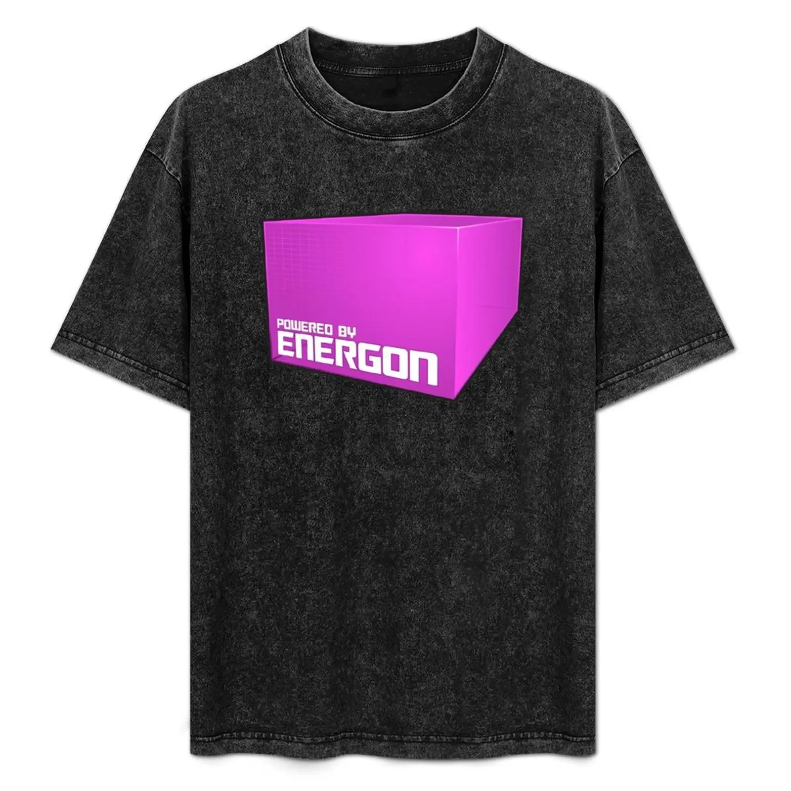 

Powered by Energon T-Shirt anime t shirts graphic shirts anime stuff blue archive mens t shirts casual stylish