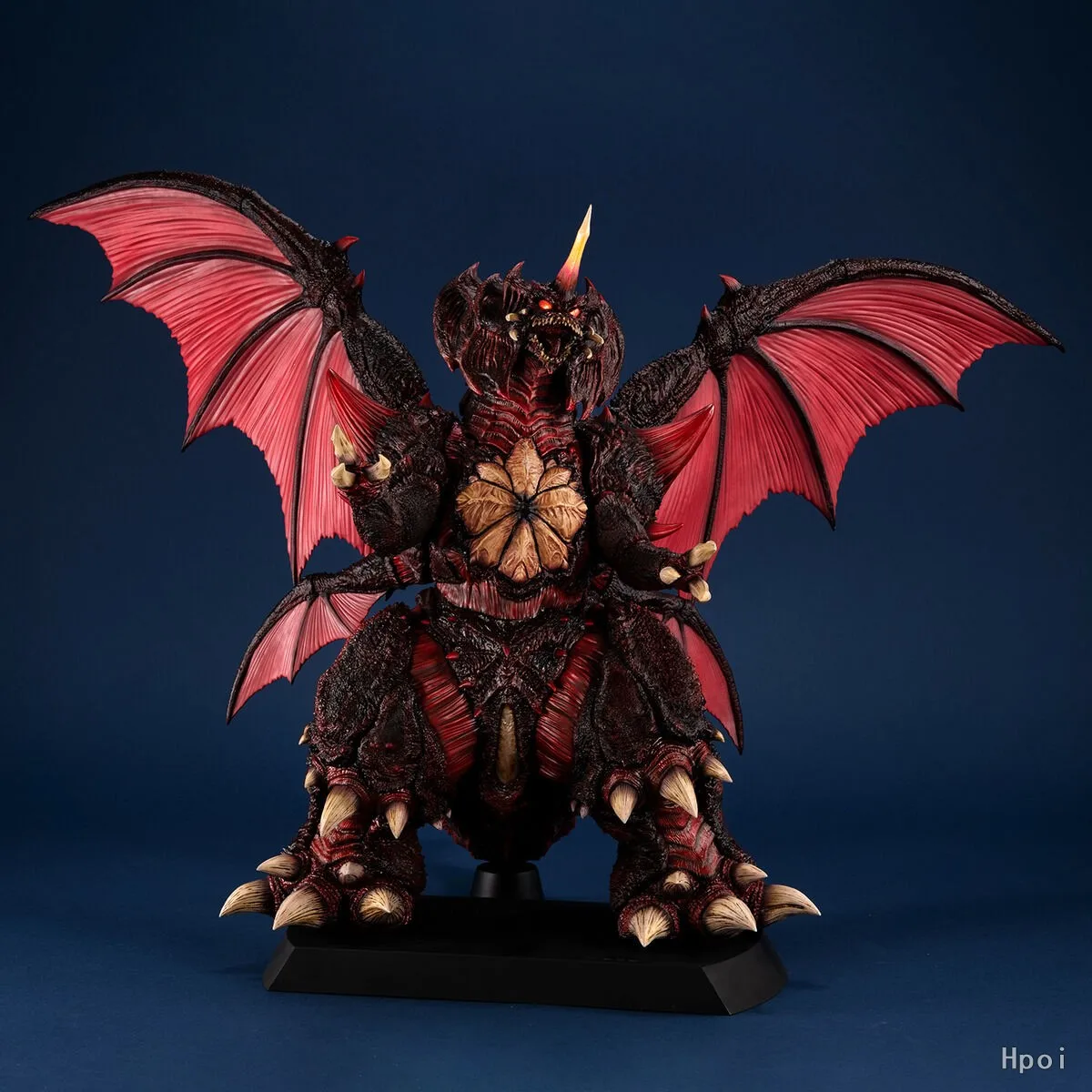 100% origineel MegaHouse UA Monsters Destoroyah Perfect Form Godzilla vs Destoroyah Kaiju monsterfiguur, model, beeld.