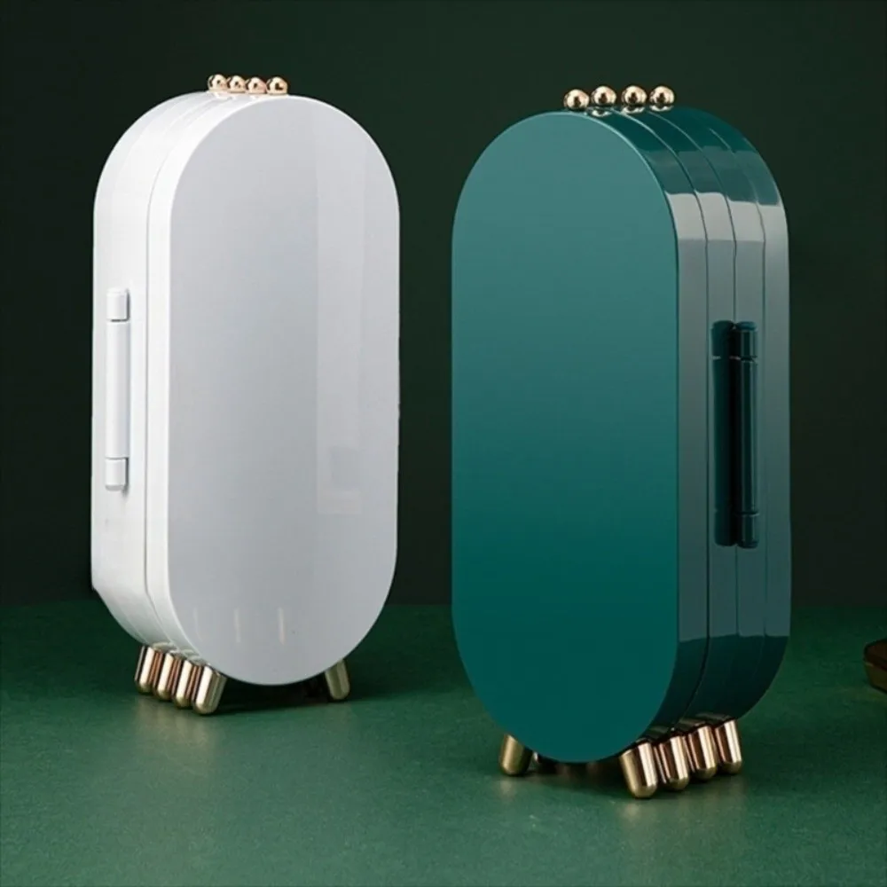 

Элитная шкатулка для хранения ювелирных изделий, подставка для украшений, изысканная подарочная упаковка для ювелирных изделий, прозрачная коробка с зеркалом, подставка для демонстрации ювелирных наборов