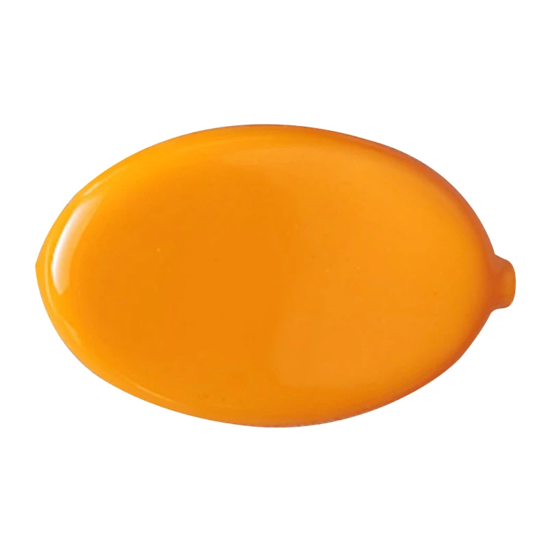 Cute Small Oval Coin Purse Colorful PVC Coin Pouch Cute Change Holder With Chain Great For Travel Portable