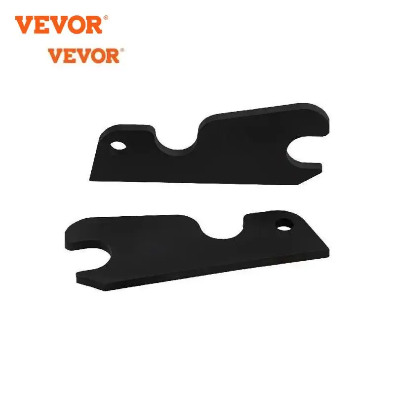 VEVOR Excavator Quick Attach Bucket Ears for Compatible with Kutoba U45 KX161 Plates Precise Cut Craft with Black-coating Steel