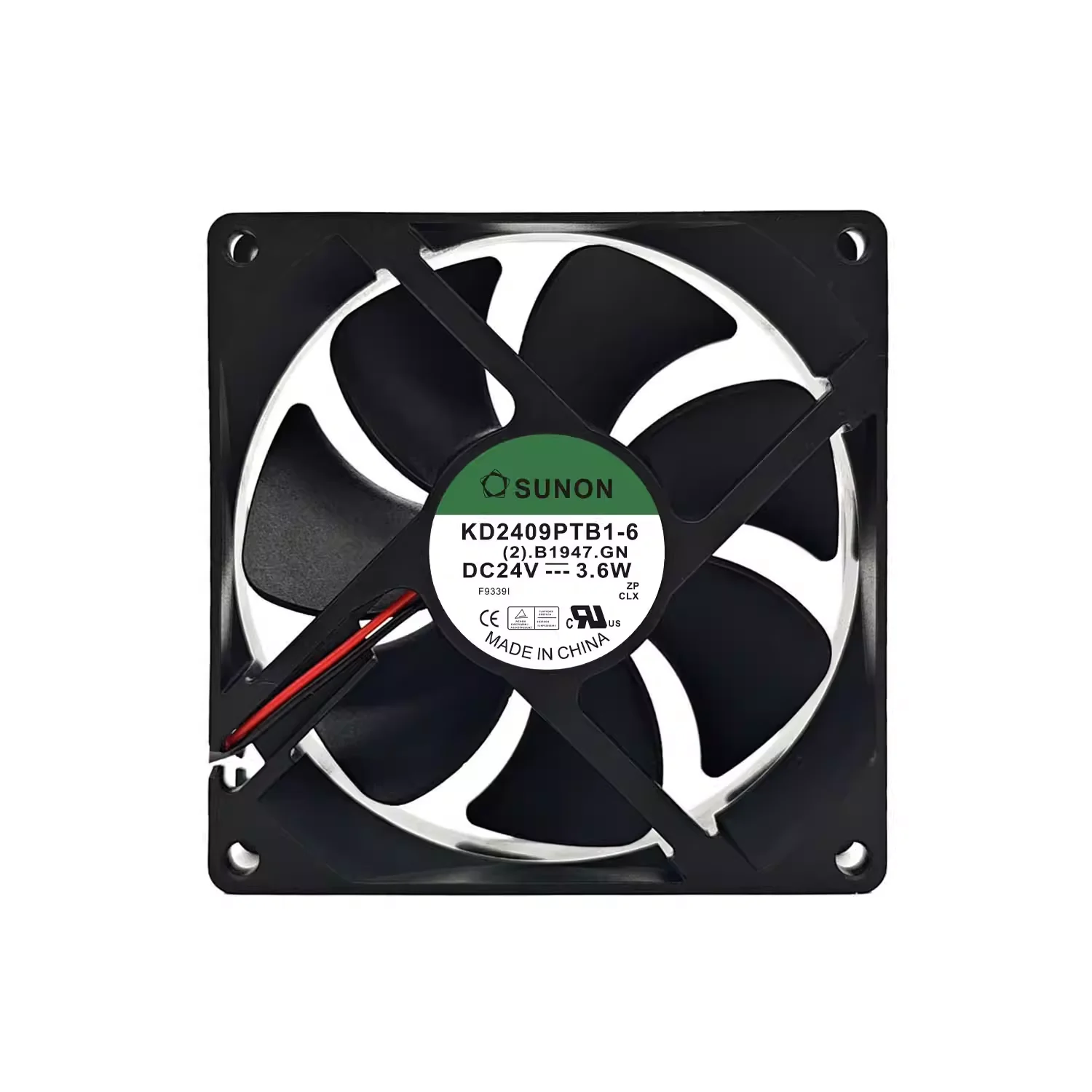 New For SUNON 9025 24V 3.6W 9CM frequency converter cooling fan with dual ball KD2409PTB1-6