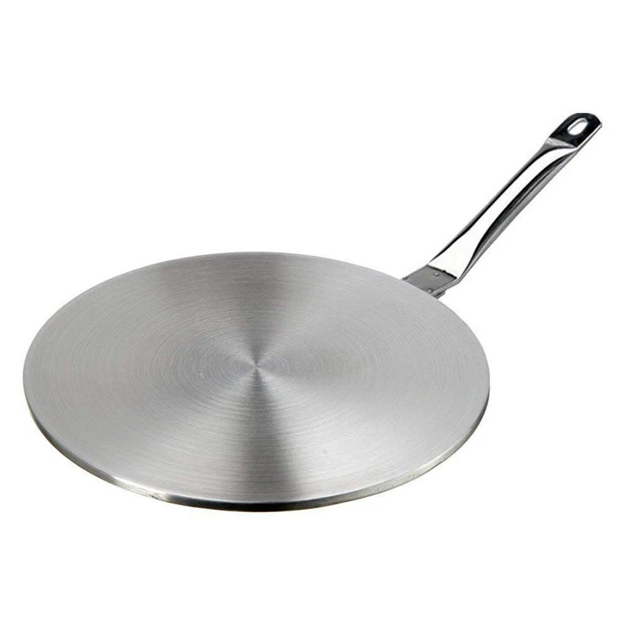 Leeseph Stainless Steel Gas and Electric Stovetop Heat Diffuser Ring Plate, Available in 7.6 or 9.25 inch Sizes