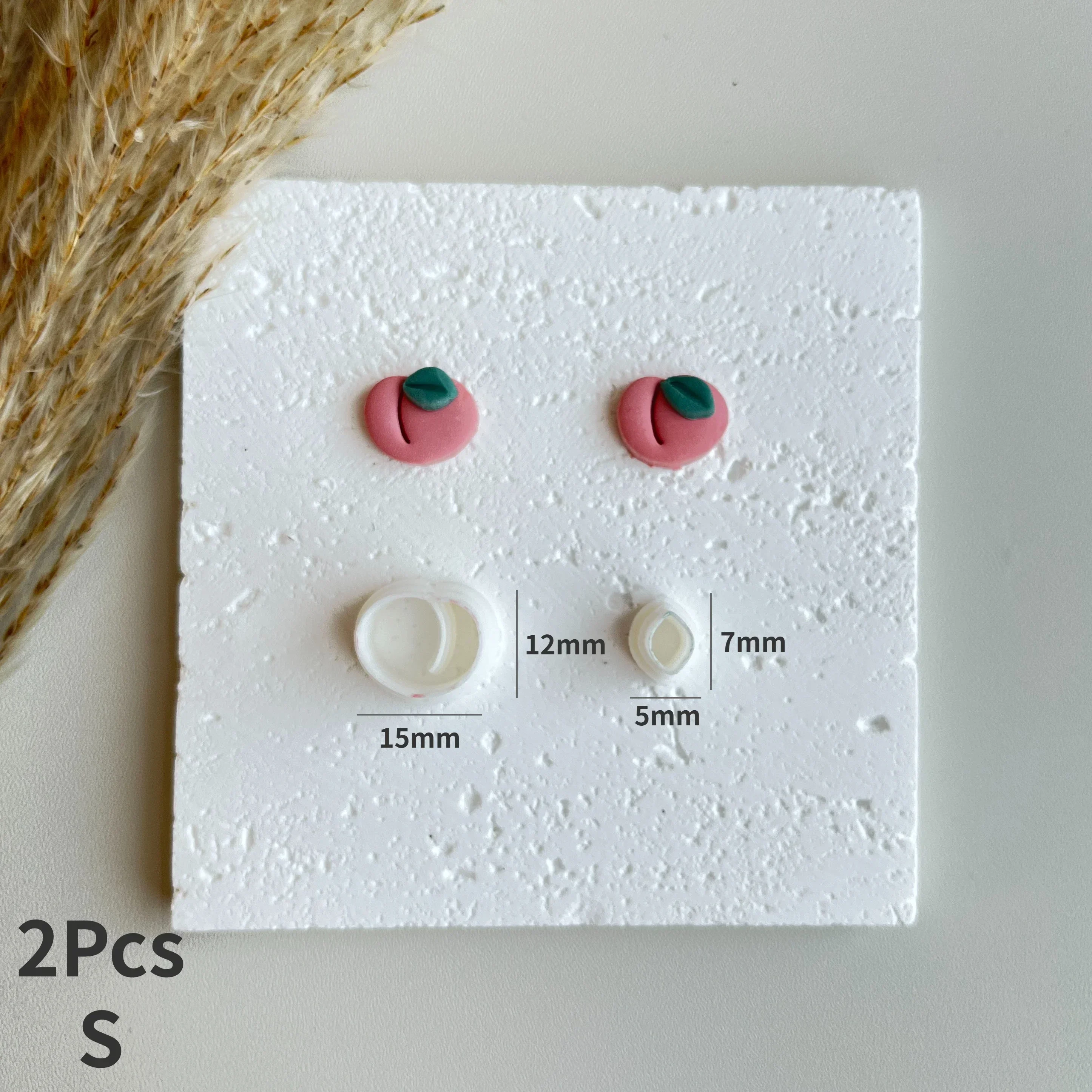 Fruits Series Polymer Cutting Molds for DIY Earrings