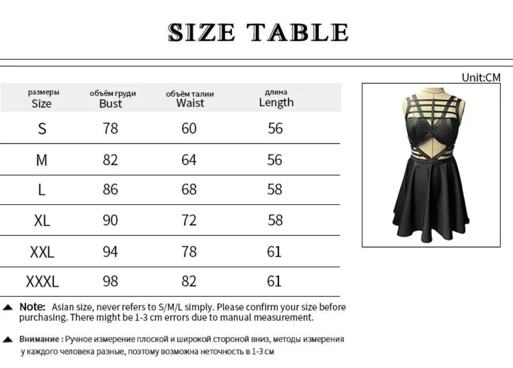 2024 New Vintage Gothic Sexy Corset Dress Women Retro Streetwear Hollow Out Criss-cross A-line Dress Alt Grunge Elf Girl Dresses