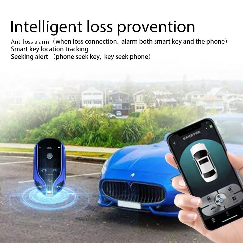 SPY Auto Smart Remote Car Key Universal LCD Touch Screen