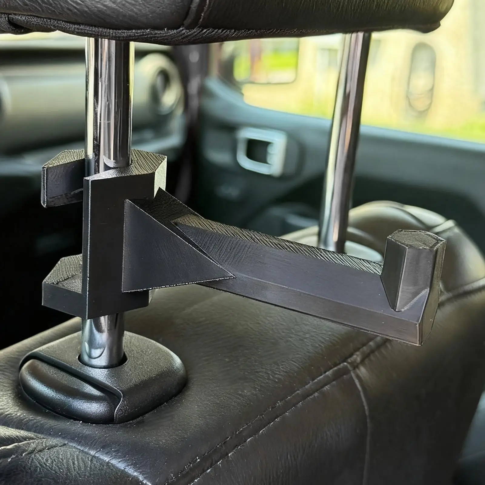 

Heavy-Duty Truck Bow Hanger, Portable Headrest Storage Hook, Archery Hunting Gear Outdoor Vehicle SUV RV Transport Organization