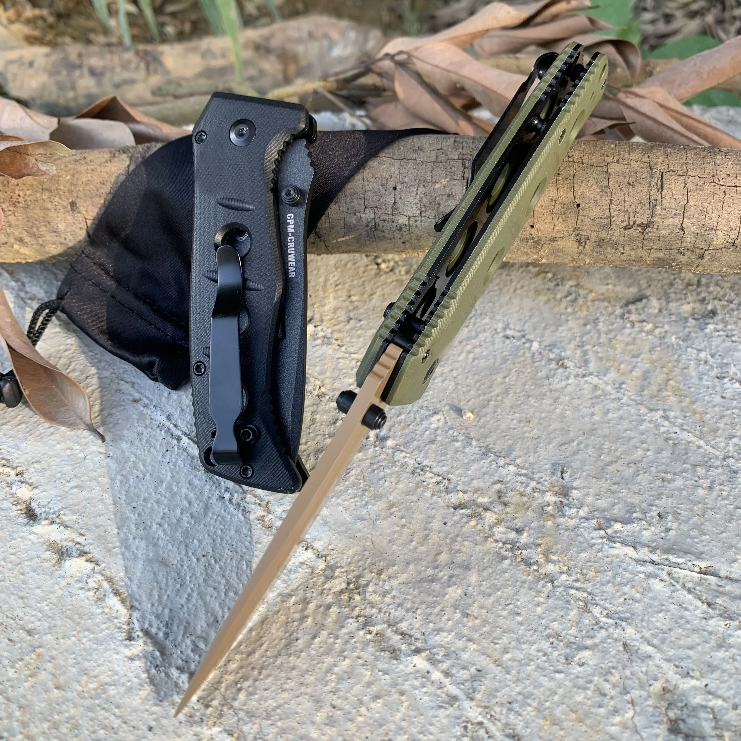 Cuchillo plegable grande/mediano de alta dureza 9cr18, cuchillos de caza al aire libre, multiherramienta militar EDC, nuevo, 275