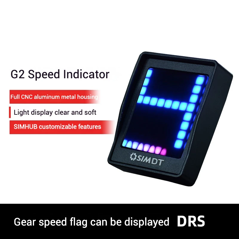 SIMDT G2 Gear Display PC Simracing Game Dashboard Flag Signal Light dla Logtiech G29 G27 Thrustmaster T300 SIMAGIC MOZA FANATEC