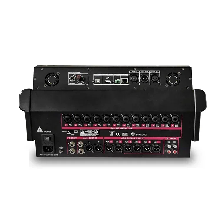 PAKLAM AUDIO 16 Channel Digital Audio Mixer With USB Built In Soundcard Support Reorder Professional Audio Mixer Console