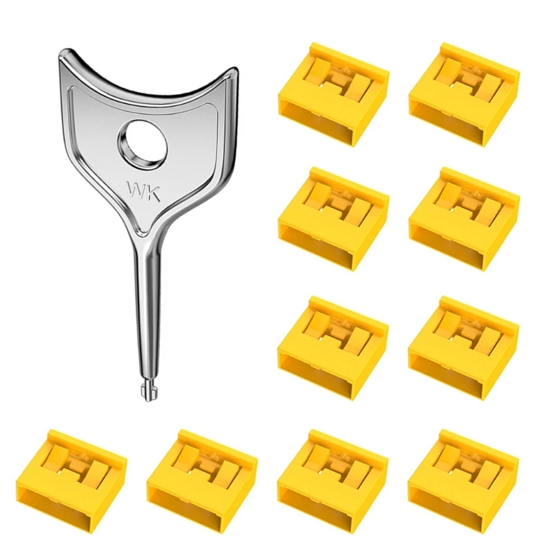 Bloqueadores puertos USB extraíbles, bloqueo seguridad USB, protege puerto computadora del acceso no autorizado y